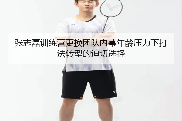 张志磊训练营更换团队内幕年龄压力下打法转型的迫切选择